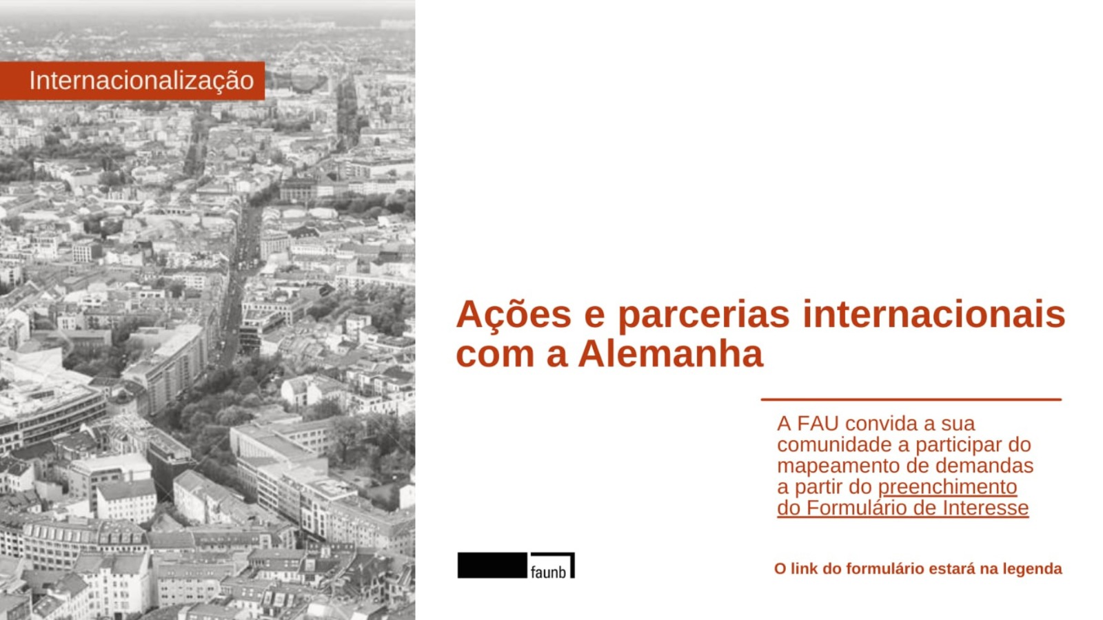 FAU – UnB na Alemanha