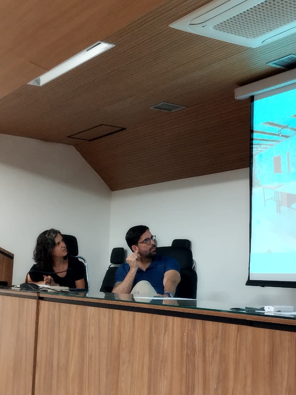 Registro da programação e dos debates