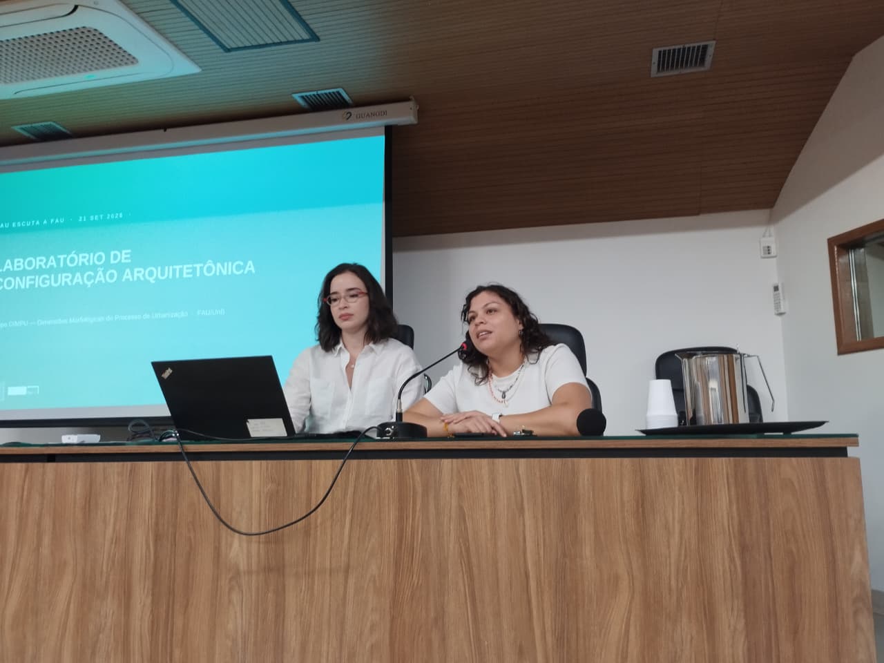 Apresentação de pesquisa de morfologia urbana